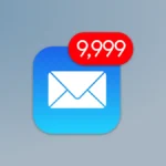 Biểu tượng email với bộ đếm thư chưa đọc.