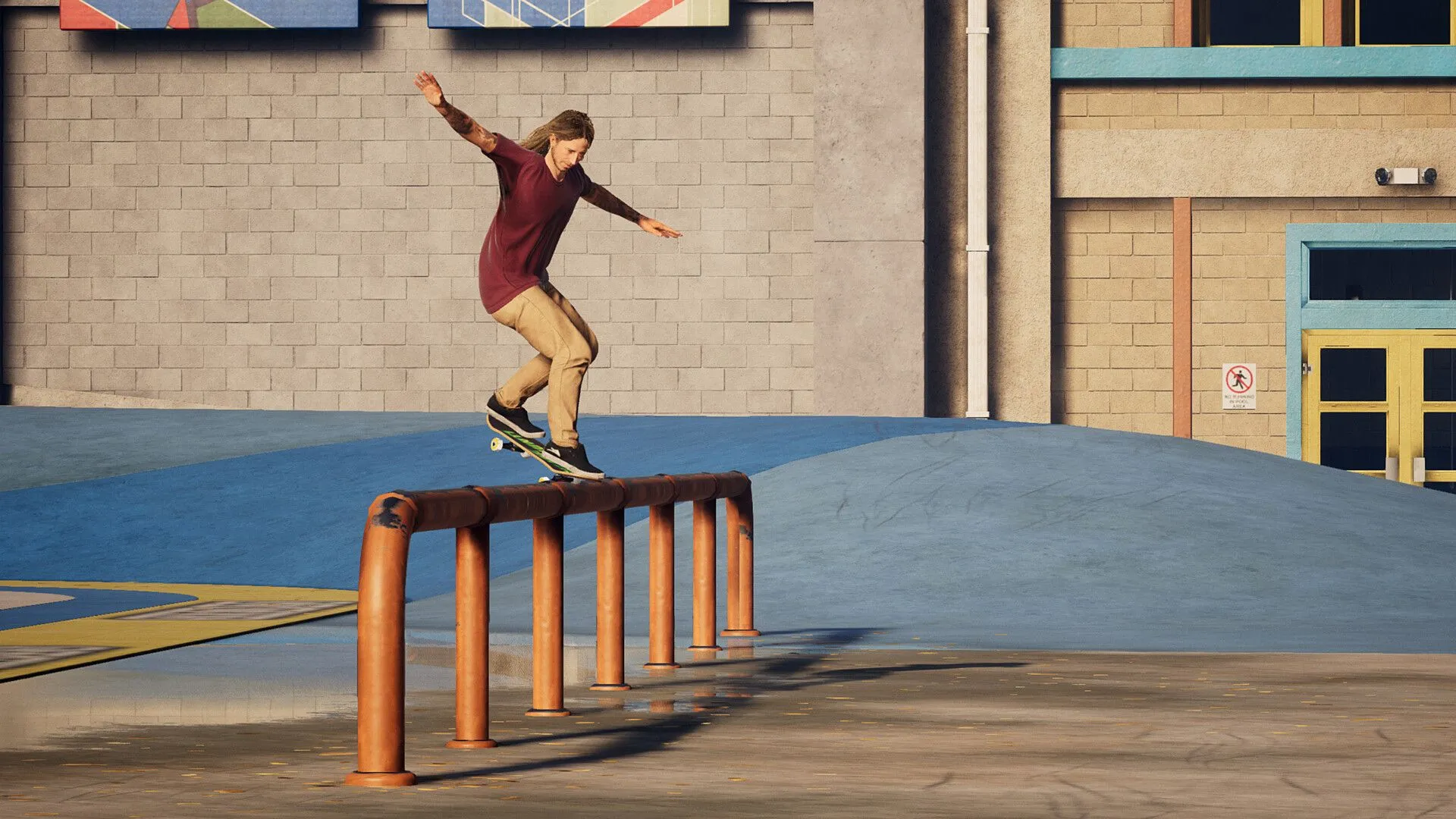 Biểu tượng hình đầu lâu và xương chéo với chiếc ván trượt trong Call of Duty gợi ý game Tony Hawk mới