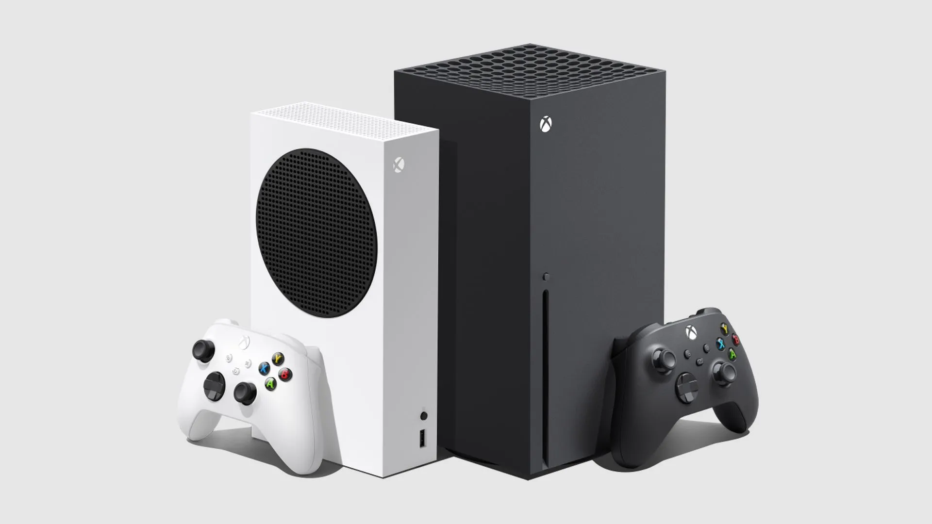 Các console Xbox Series X và Xbox Series S, đại diện cho nền tảng game cao cấp.