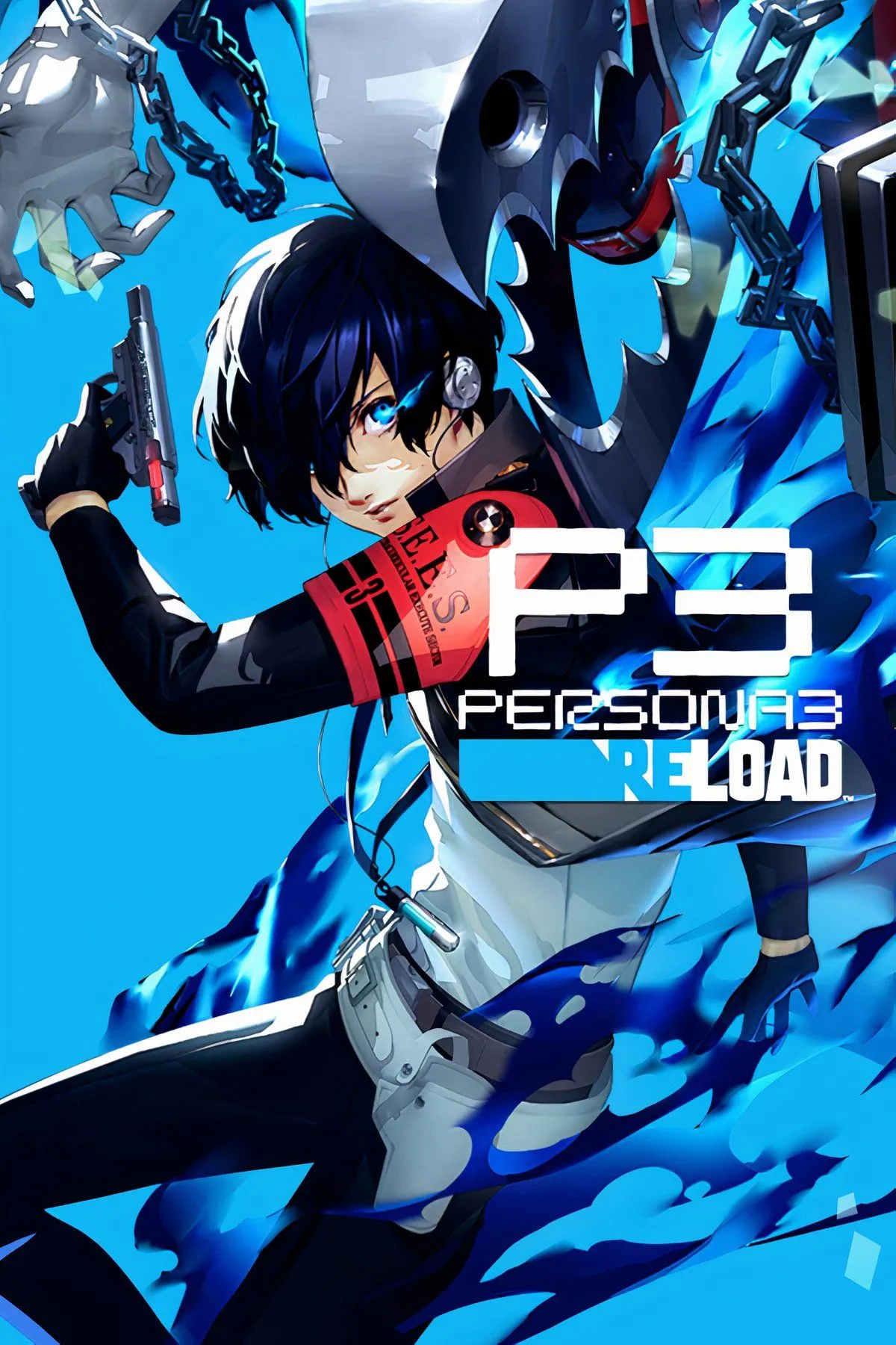Các nhân vật chính của Persona 3 Reload tập trung lại, thể hiện phong cách nghệ thuật JRPG