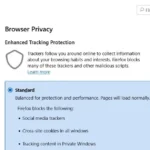 Cài đặt Bảo vệ Chống Theo Dõi Nâng Cao trong trình duyệt Firefox