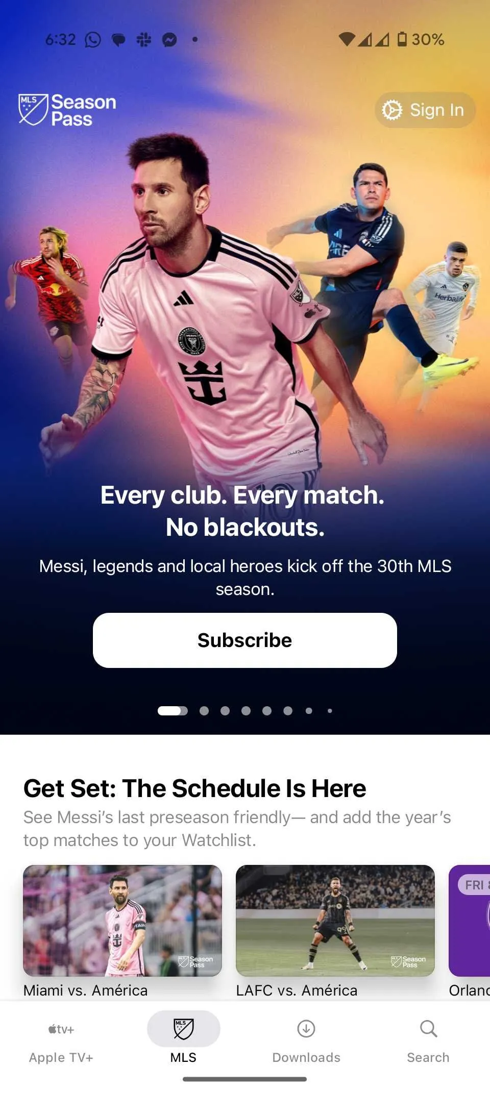 Chi tiết một chương trình trên ứng dụng Apple TV Plus cho Android