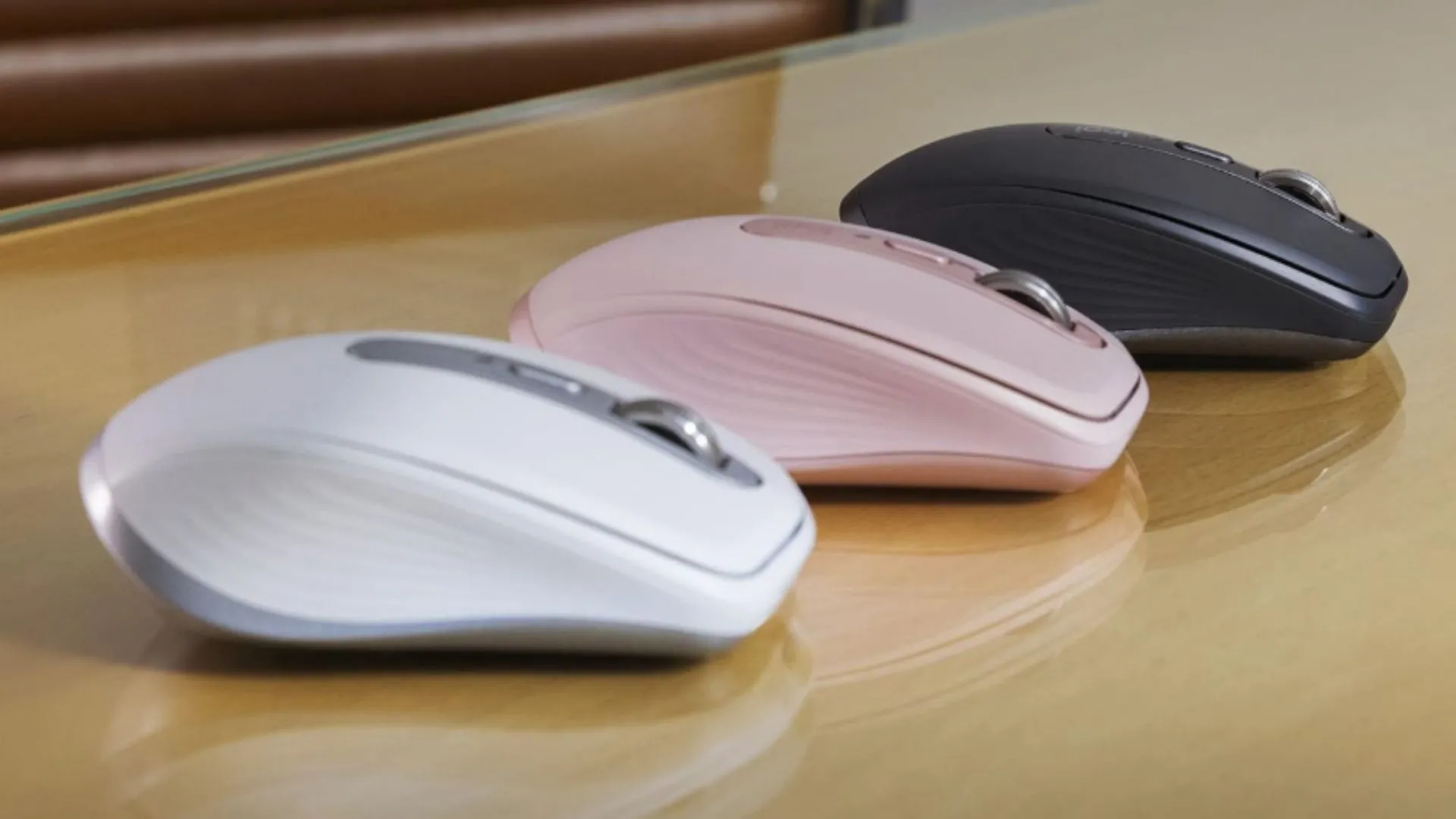 Chuột Logitech MX Anywhere 3S có các màu đen, trắng hoặc hồng.