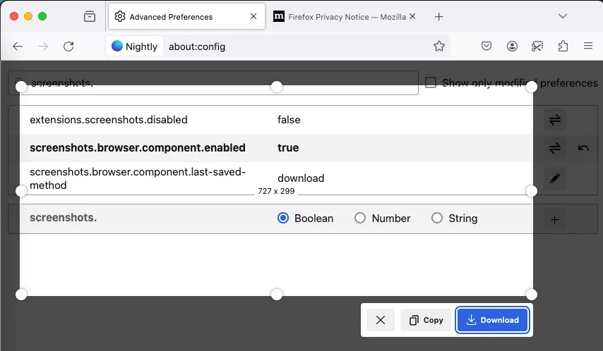 Công cụ chụp màn hình Firefox mới cho phép chụp ảnh toàn trang