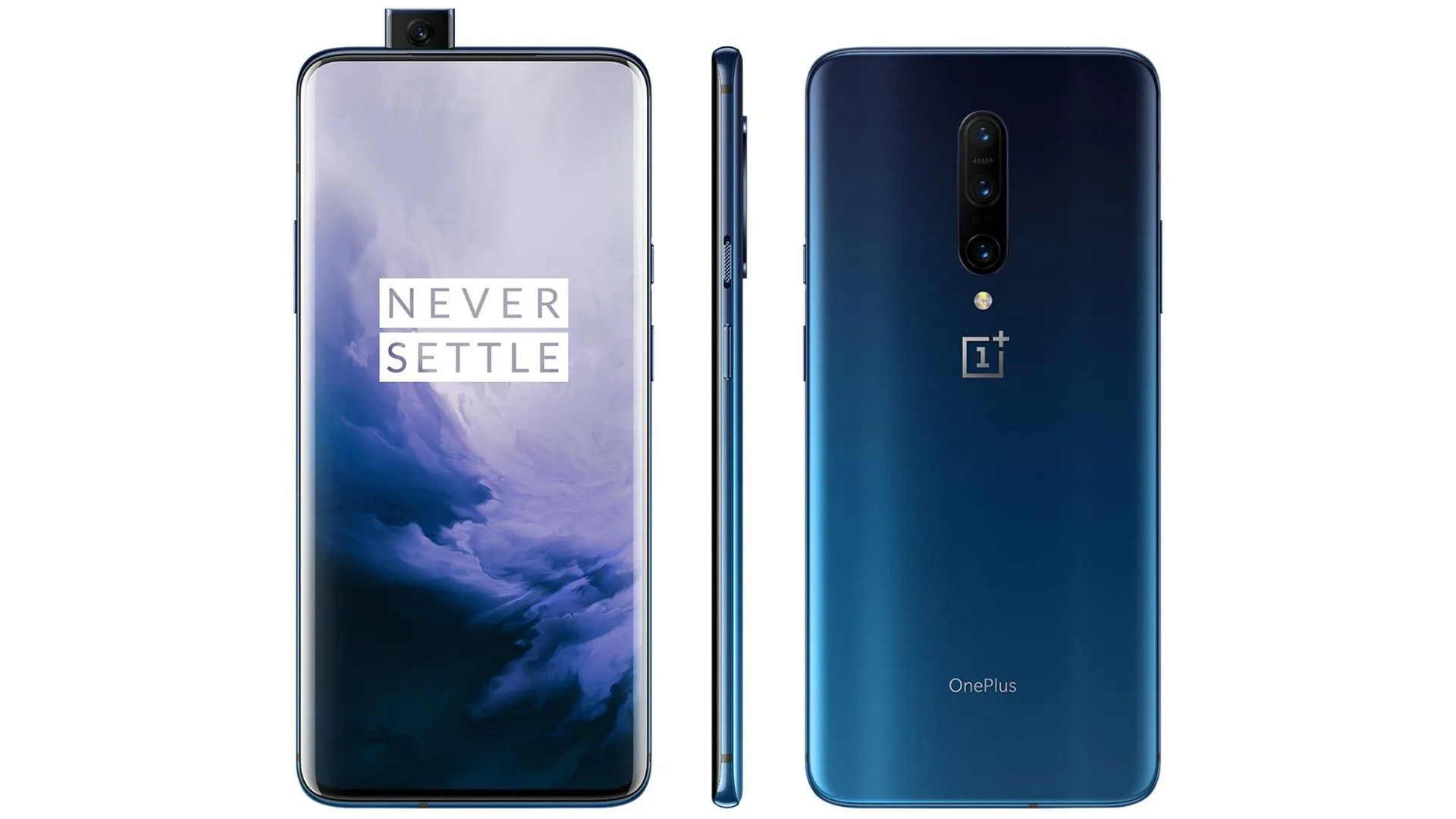 Điện thoại OnePlus 7 Pro với màn hình tràn viền và camera pop-up thò thụt độc đáo