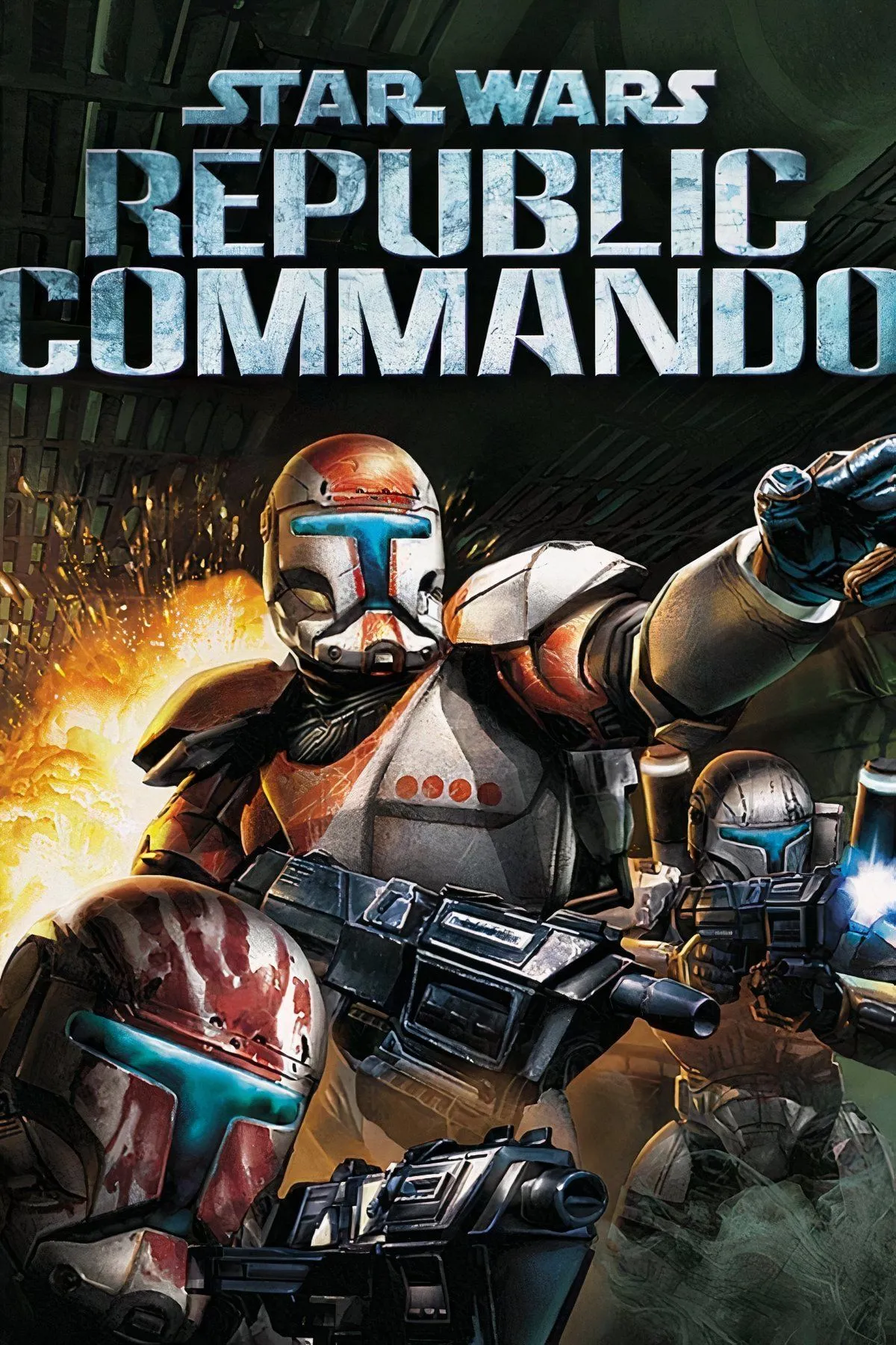 Đội Delta Squad trong Star Wars Republic Commando chuẩn bị tham gia chiến dịch