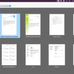 Giao diện chọn mẫu tài liệu trong bộ ứng dụng văn phòng mã nguồn mở LibreOffice trên macOS