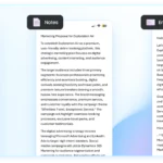 Giao diện lựa chọn định dạng tài liệu cho ghi chú giọng nói trong Microsoft Copilot trên Word cho iOS
