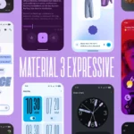 Giao diện Material 3 Expressive mới của Android với màu sắc sống động và bố cục linh hoạt