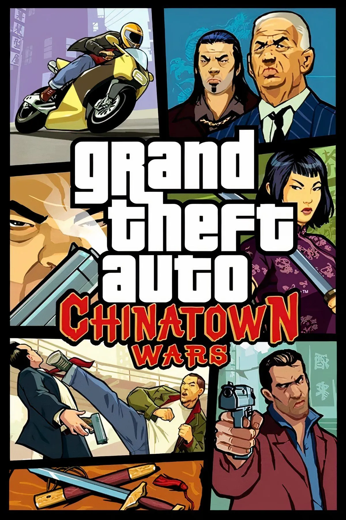 Góc nhìn từ trên xuống trong Grand Theft Auto Chinatown Wars