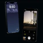 Hai chiếc iPhone hiển thị giao diện ứng dụng Halide với các tính năng bộ lọc màu film và HDR mới đang được phát triển.
