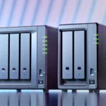 Hệ thống lưu trữ mạng NAS Synology DiskStation DS923+ với các ổ cứng được lắp đặt