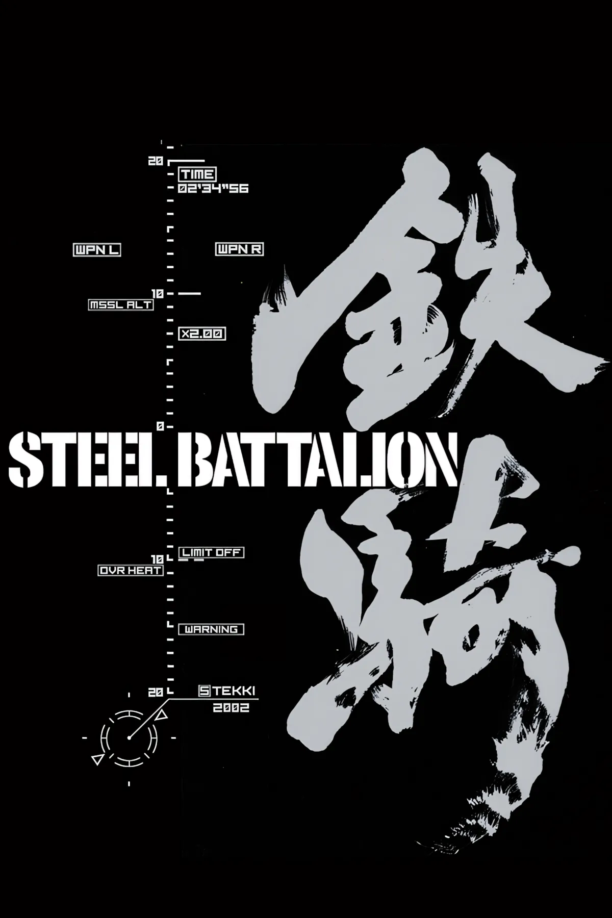 Hình ảnh bộ điều khiển độc đáo của game Steel Battalion bao gồm nhiều cần gạt và nút bấm phức tạp