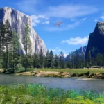 Hình ảnh cảnh quan thành phố được tái tạo chân thực trong Microsoft Flight Simulator 2024 từ góc nhìn trên cao