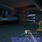 Hình ảnh chính thức game Deus Ex trên Steam, thể hiện đồ họa cổ điển của tựa game nhập vai nổi tiếng.