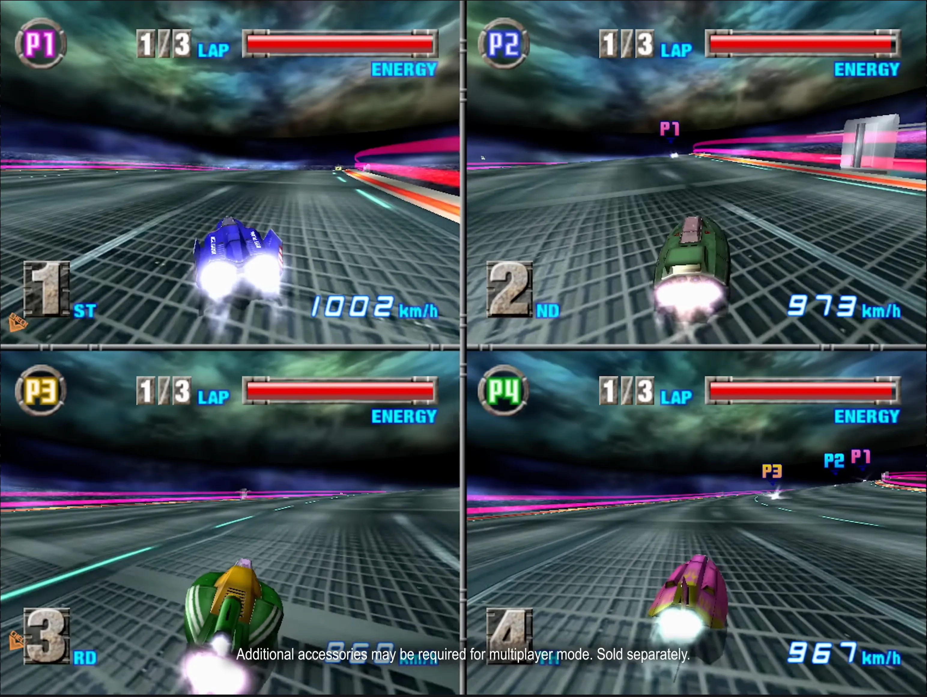 Hình ảnh game F-Zero GX, tựa game đua xe tốc độ cao tái xuất trên Nintendo Switch 2