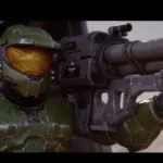 Hình ảnh Master Chief trong Halo: The Master Chief Collection với giao diện HUD bị tắt do Skulls LASO.