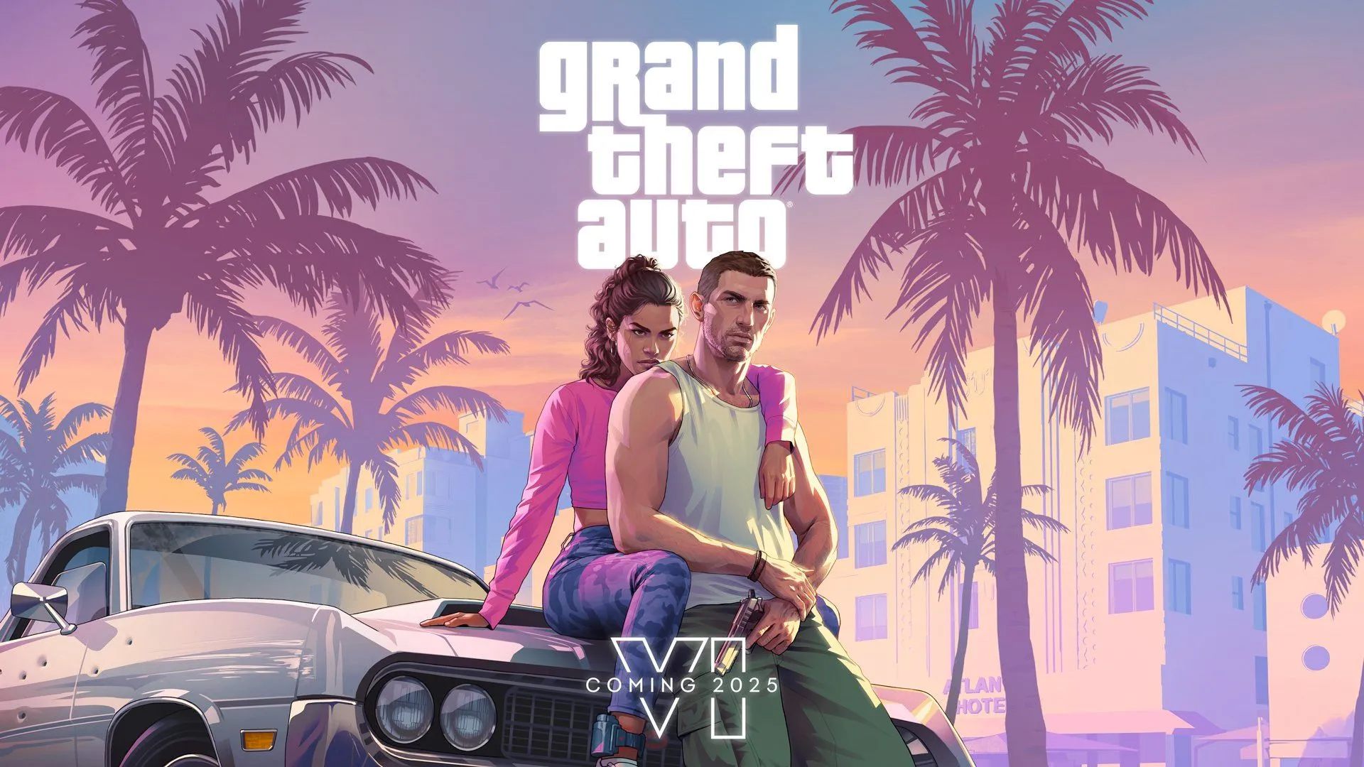 Hình ảnh nghệ thuật của Grand Theft Auto VI thể hiện đồ họa cao cấp