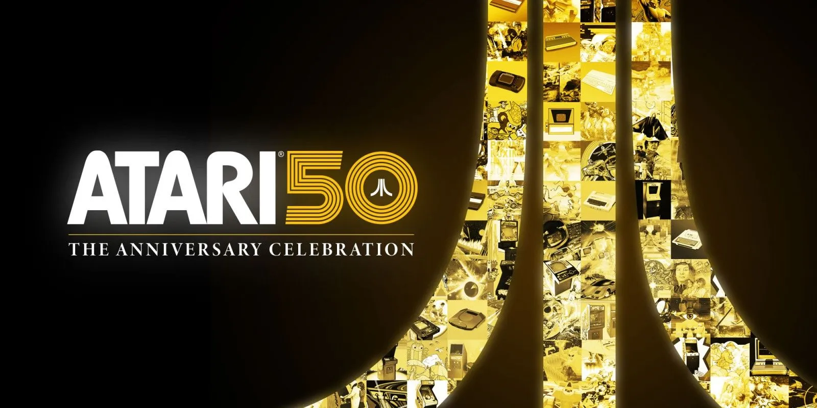 Hình ảnh quảng bá cho Atari 50: The Anniversary Celebration, một bộ sưu tập game cổ điển được port lên nền tảng hiện đại.