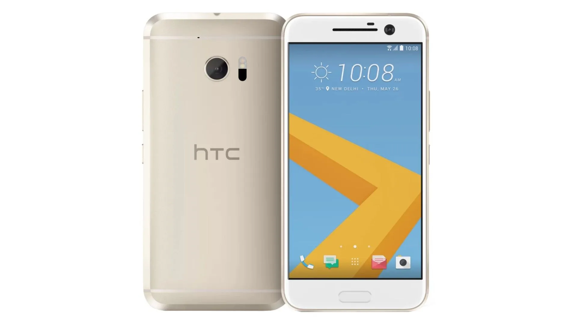 HTC 10 với thiết kế kim loại nguyên khối cao cấp và các cạnh vát tinh tế