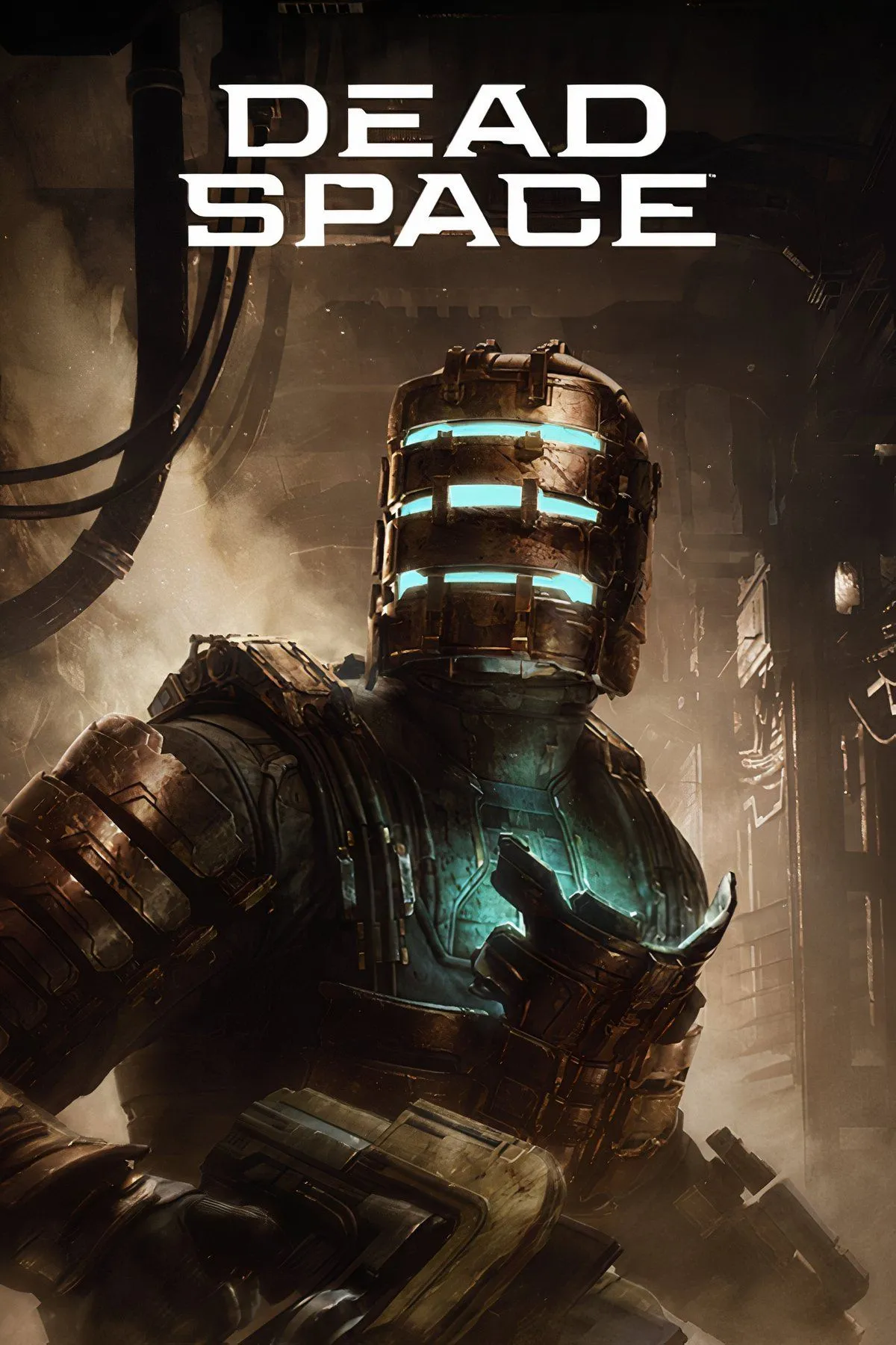 Isaac Clarke đối mặt với sinh vật Necromorph trong không gian u ám của Dead Space