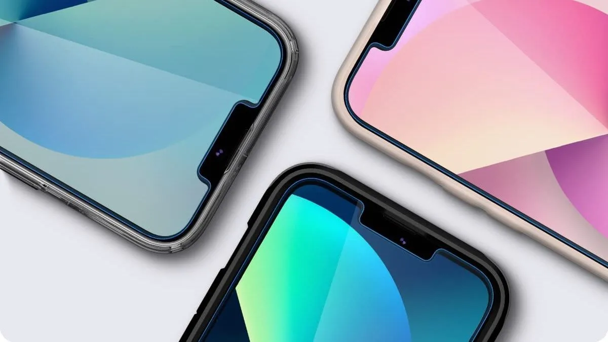 Kính cường lực Spigen bảo vệ màn hình iPhone 14
