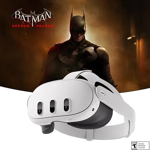 Kính thực tế ảo Meta Quest 3, một trong những thiết bị VR phổ biến hiện nay, với thông số kỹ thuật và khả năng xử lý game VR.