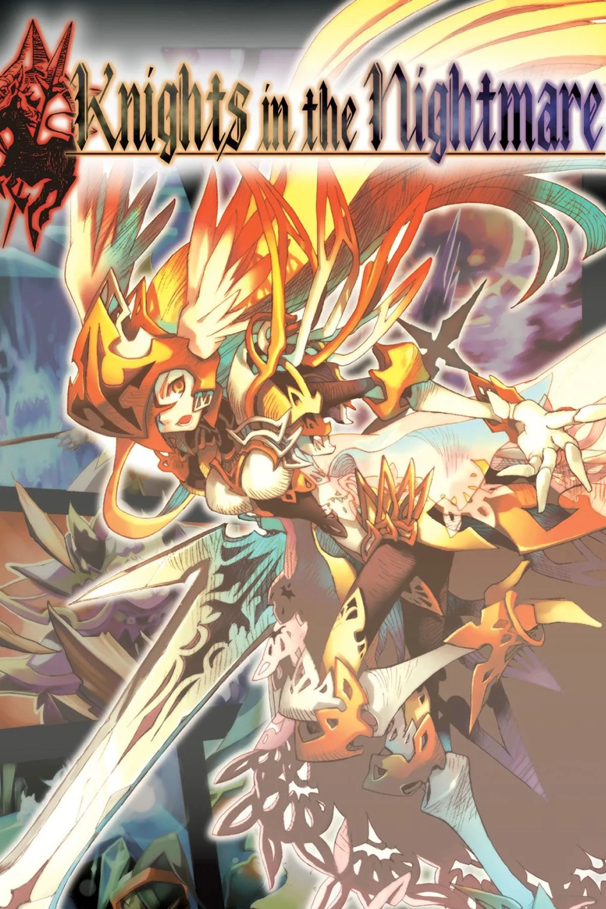 Knights in the Nightmare với giao diện chiến đấu phức tạp và hiệu ứng mưa đạn