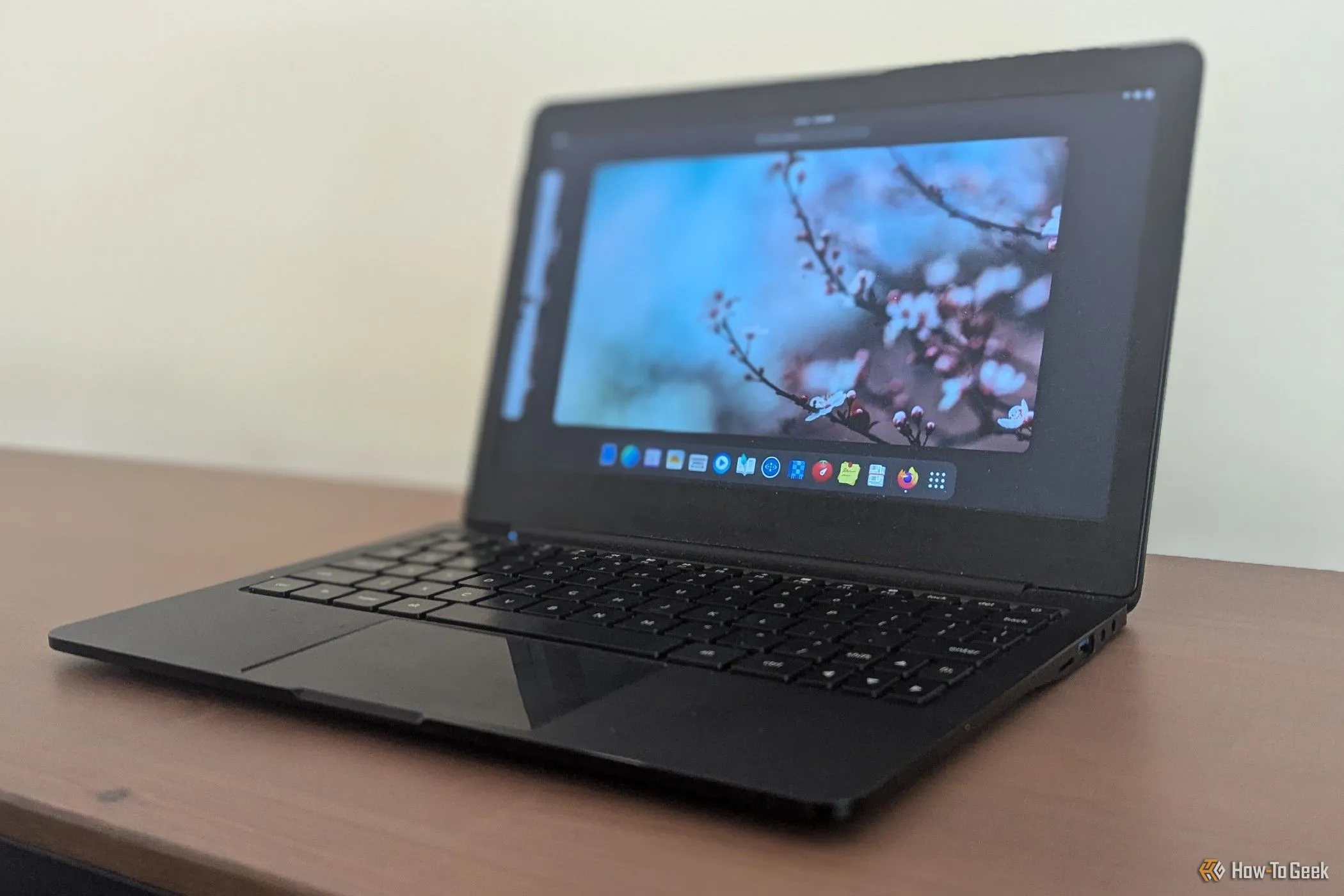 Laptop Star Labs StarLite MkIV với màn hình cơ bản, minh họa màn hình phổ biến trước đây.