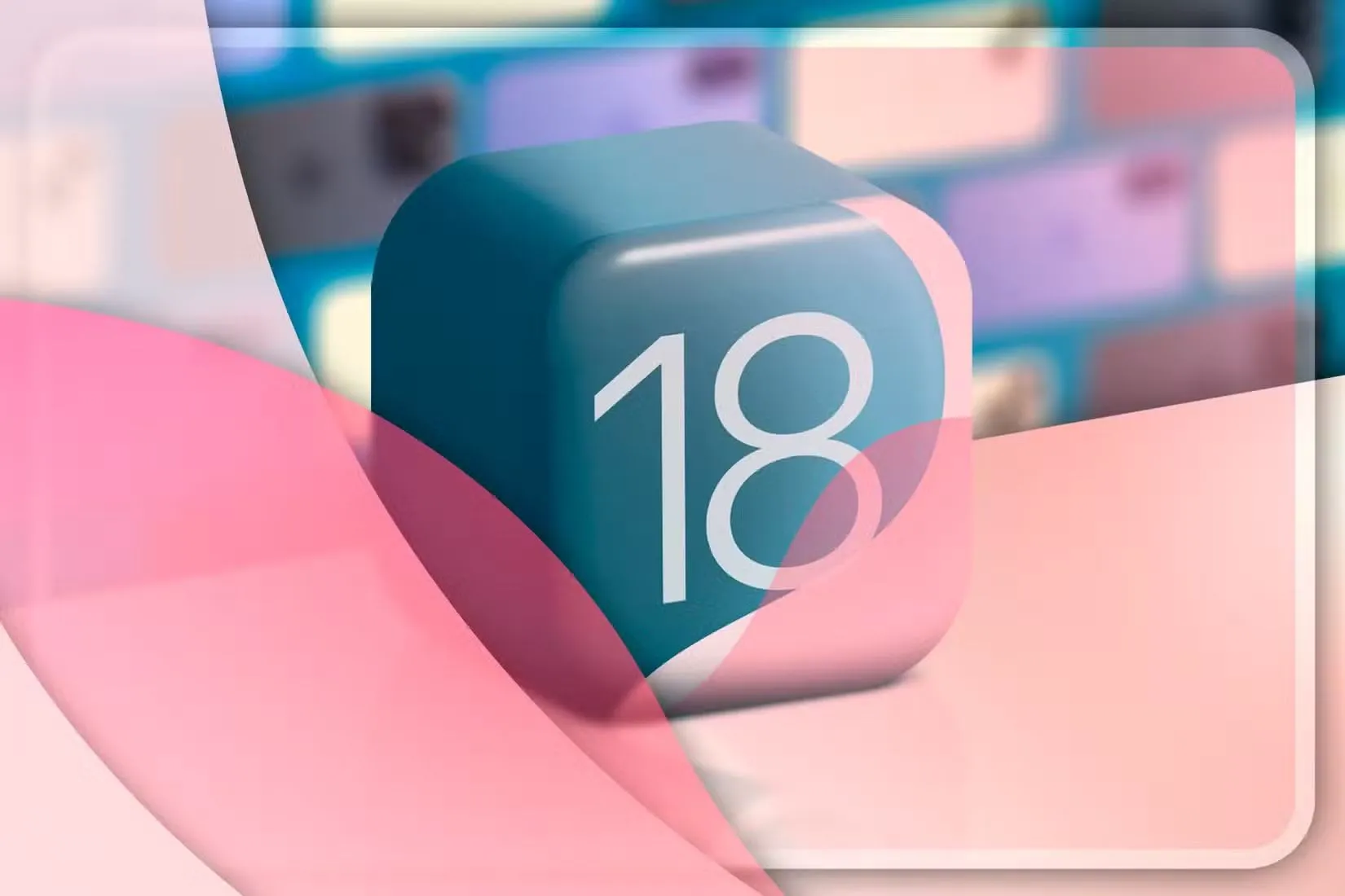 Logo iOS 18, đại diện cho hệ điều hành mới của iPhone