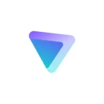 Logo Proton VPN trên nền trắng, biểu tượng dịch vụ bảo mật trực tuyến