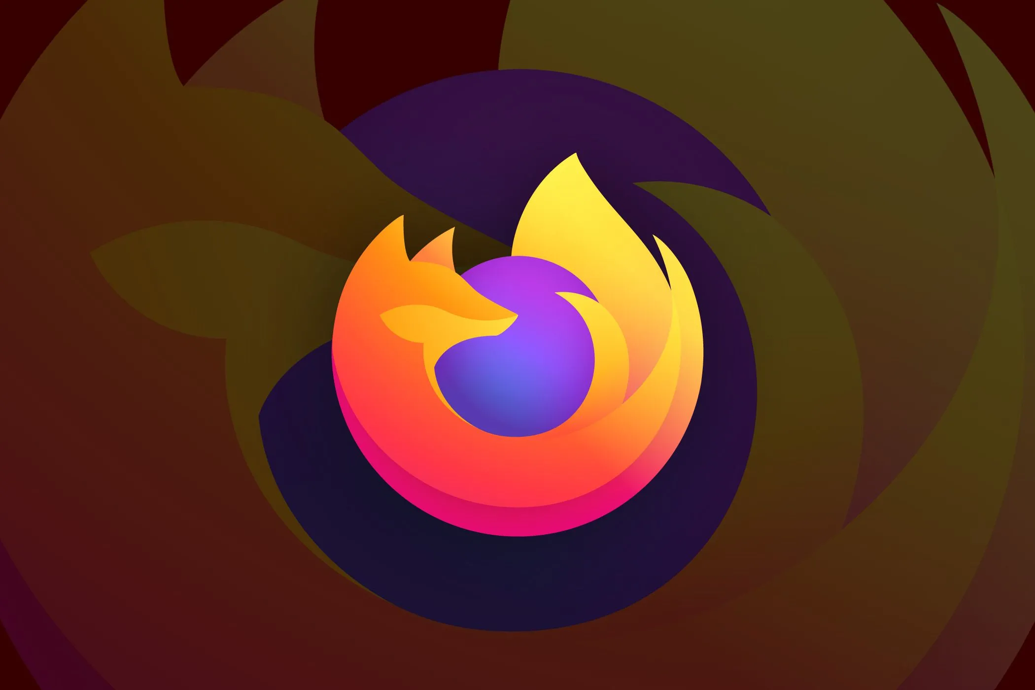 Logo trình duyệt Mozilla Firefox màu cam nổi bật trên nền tối, đại diện cho bản cập nhật mới nhất
