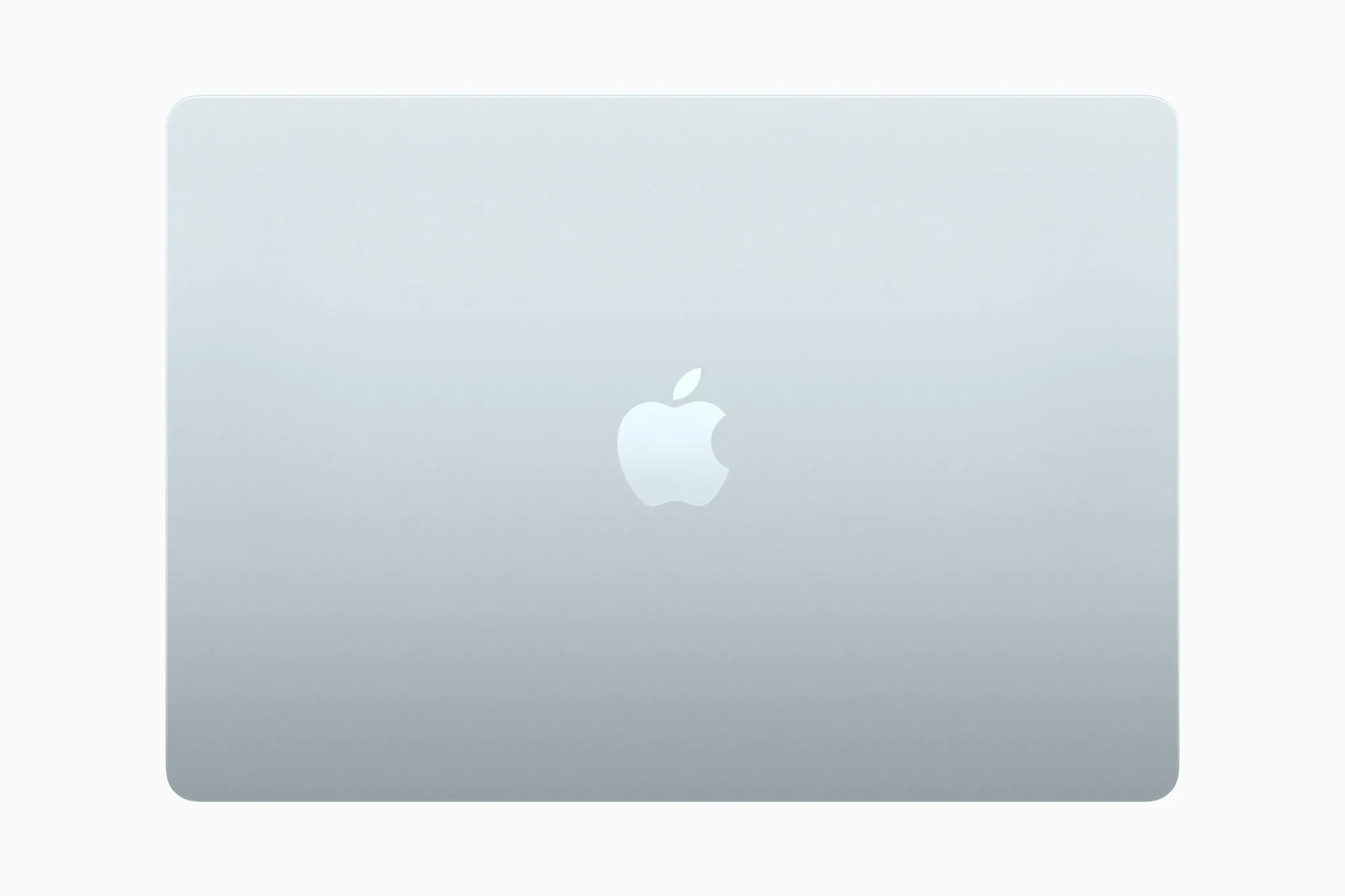 MacBook Air M4 màu xanh dương trên bàn, thể hiện thiết kế mỏng nhẹ và hiện đại của laptop Apple.