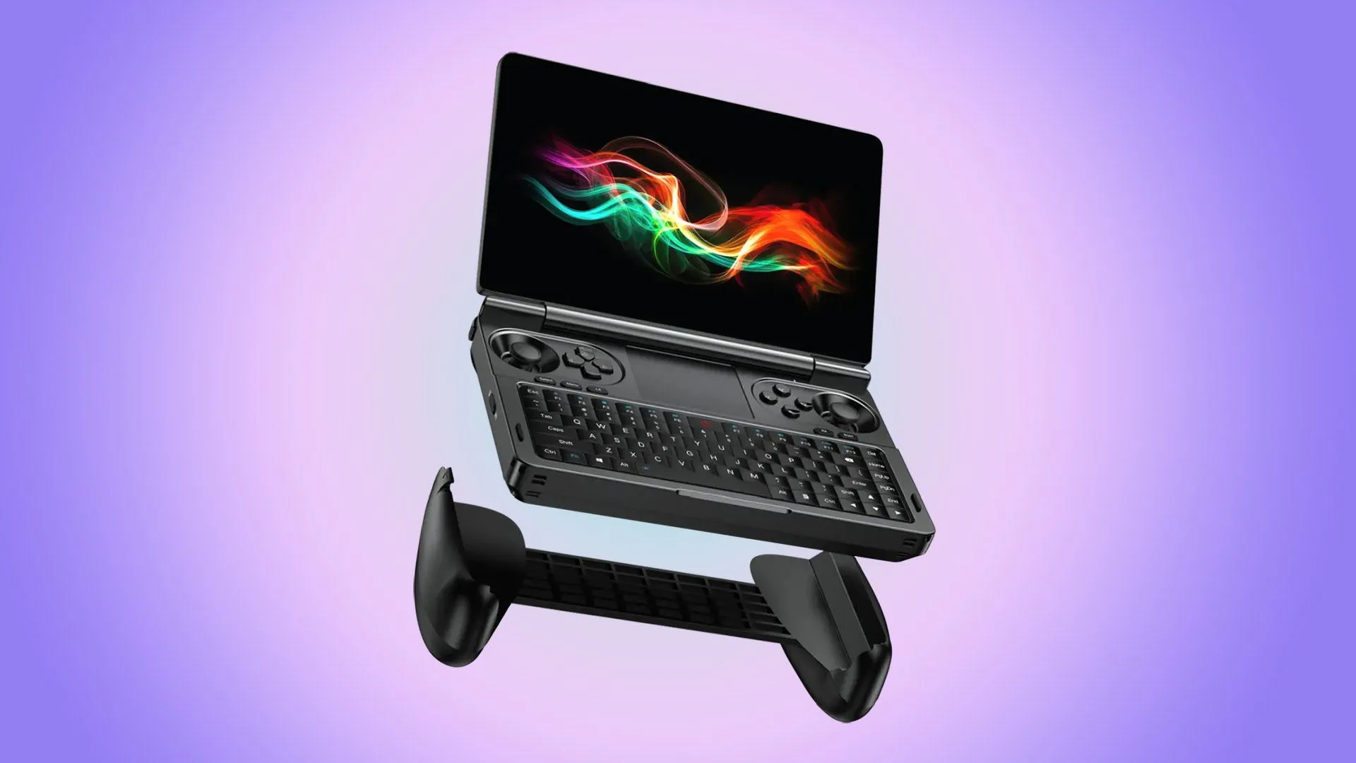 Máy chơi game cầm tay kiêm laptop GPD Win Mini 2025 với thiết kế gập nhỏ gọn