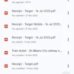 Minh họa tính năng tự động chụp và căn chỉnh khi quét tài liệu bằng Google Drive trên Android