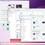 Môi trường desktop KDE Plasma 6.3 với các ứng dụng đang mở, thể hiện giao diện người dùng mới.