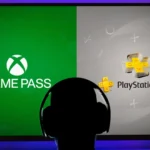 Người dùng trải nghiệm các dịch vụ đăng ký game như Xbox Game Pass và PlayStation Plus trên TV lớn