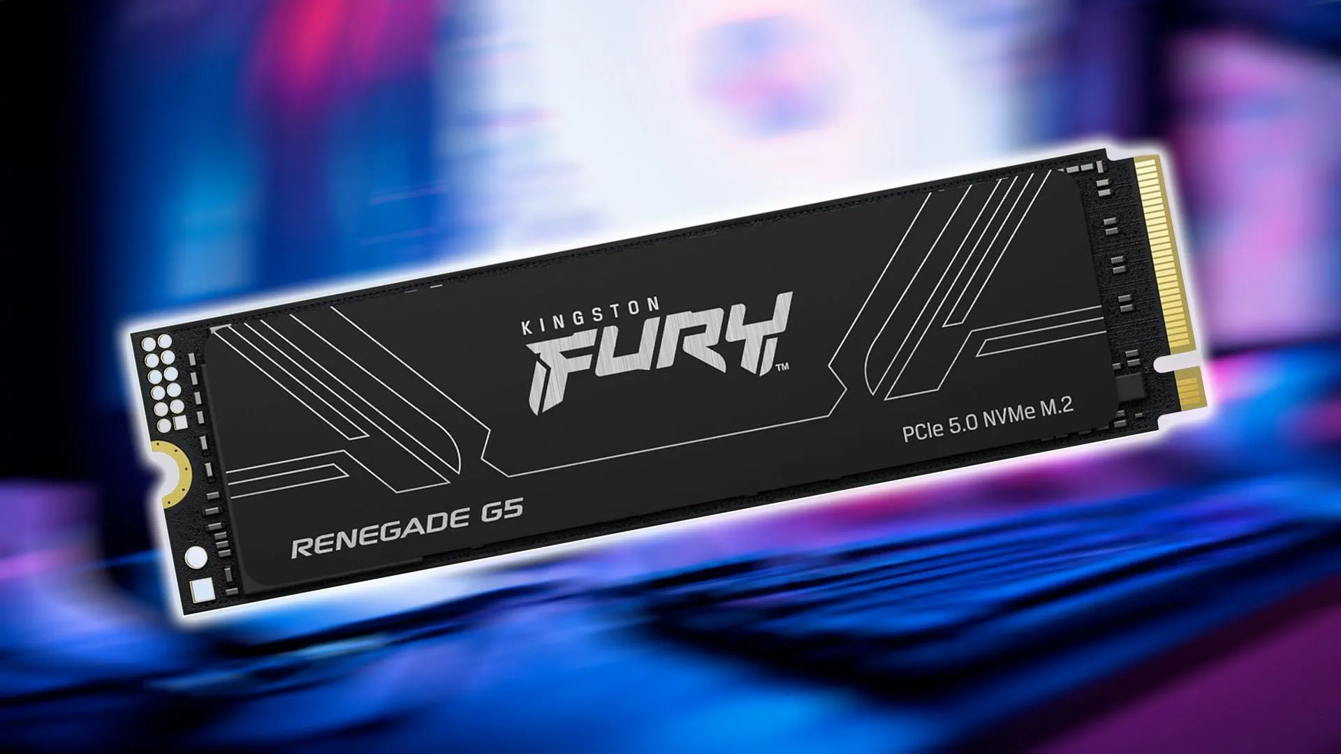 Ổ SSD Kingston FURY Renegade G5 được thiết kế với tản nhiệt đặc biệt cho hiệu suất cao