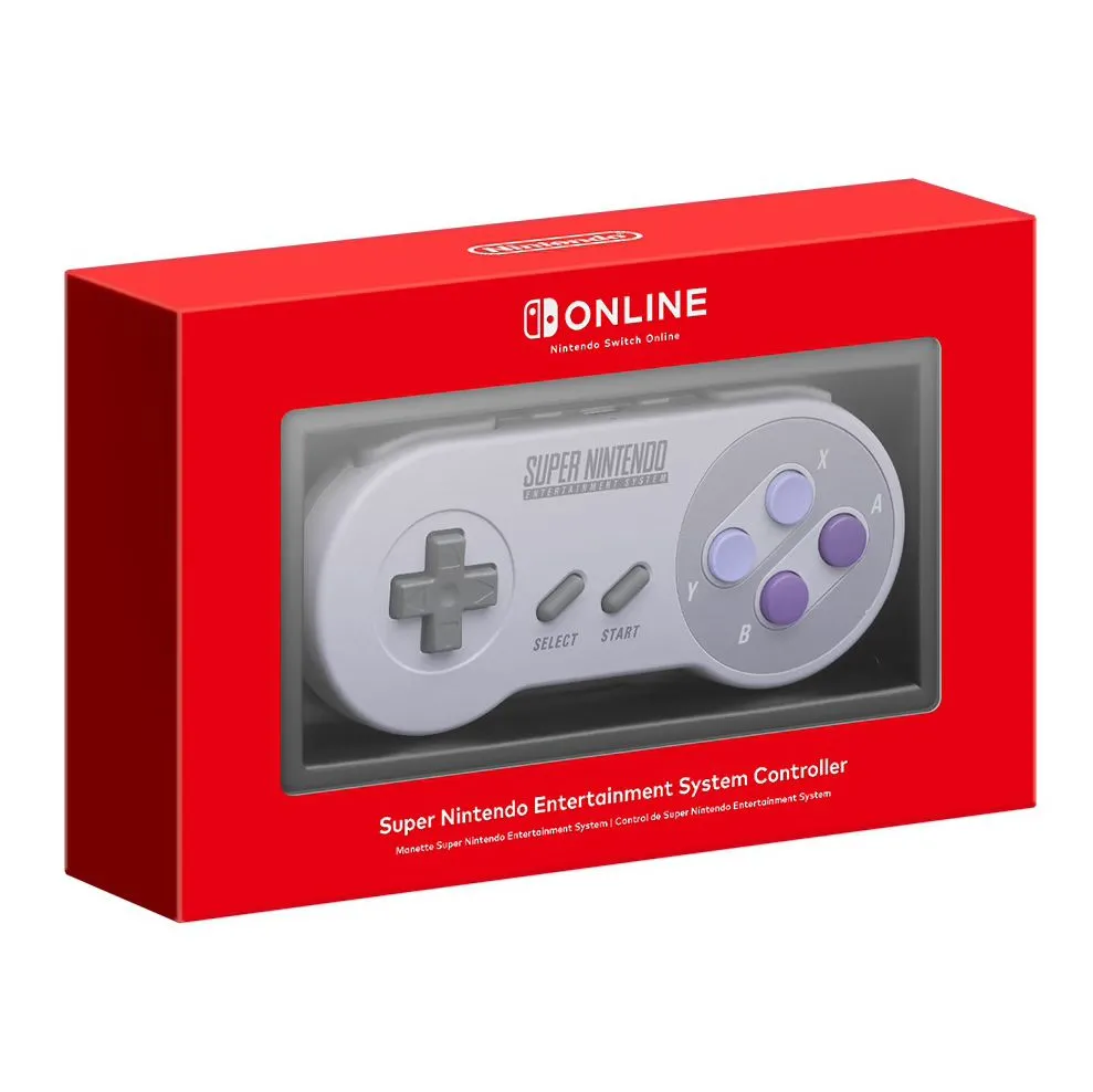 Tay cầm SNES không dây chính thức cho Nintendo Switch Online, tương thích với hệ máy Switch 2