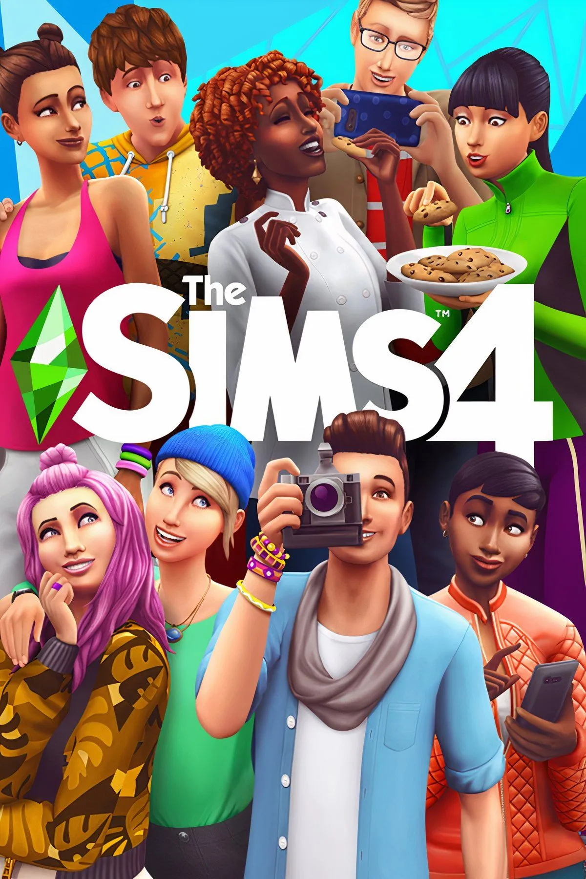Thế giới đầy màu sắc trong game The Sims, nơi người chơi xây dựng cuộc sống cho các nhân vật ảo.