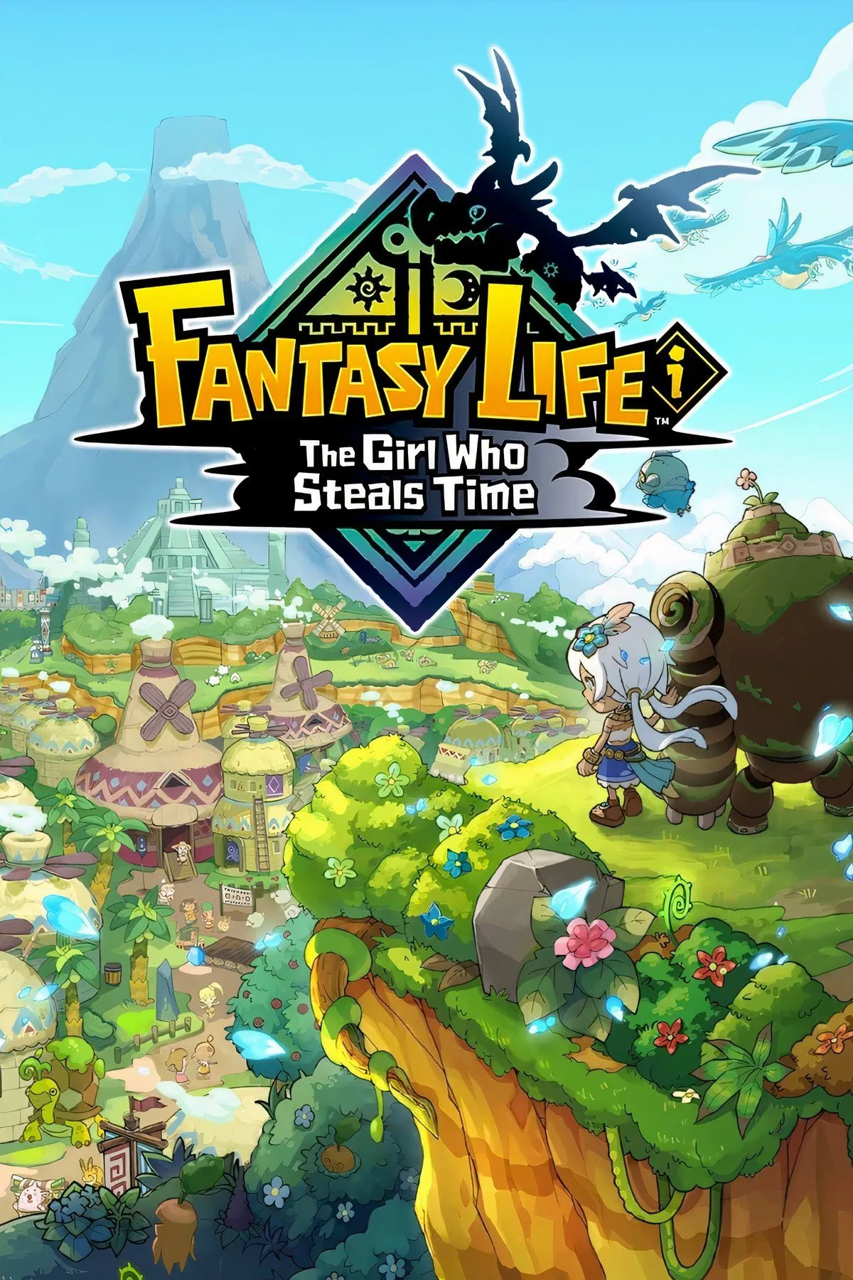 Thế giới Fantasy Life i: The Girl Who Steals Time với nhân vật hoạt hình đáng yêu và môi trường phong phú