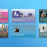 Thẻ quà tặng gói thành viên Patreon thể hiện các lựa chọn cấp độ và thời hạn đăng ký
