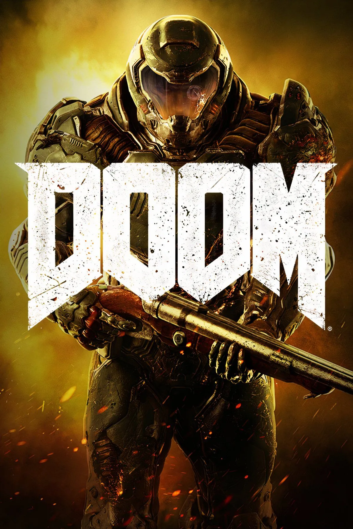 Thông tin tổng quan về game DOOM 2016, bao gồm nhà phát triển id Software và các nền tảng hỗ trợ.