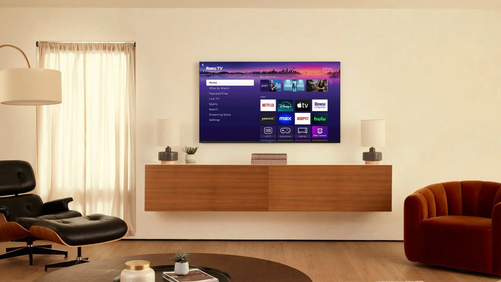 TV Roku Pro Series 2025: Hình ảnh minh họa thiết kế và công nghệ hiển thị vượt trội