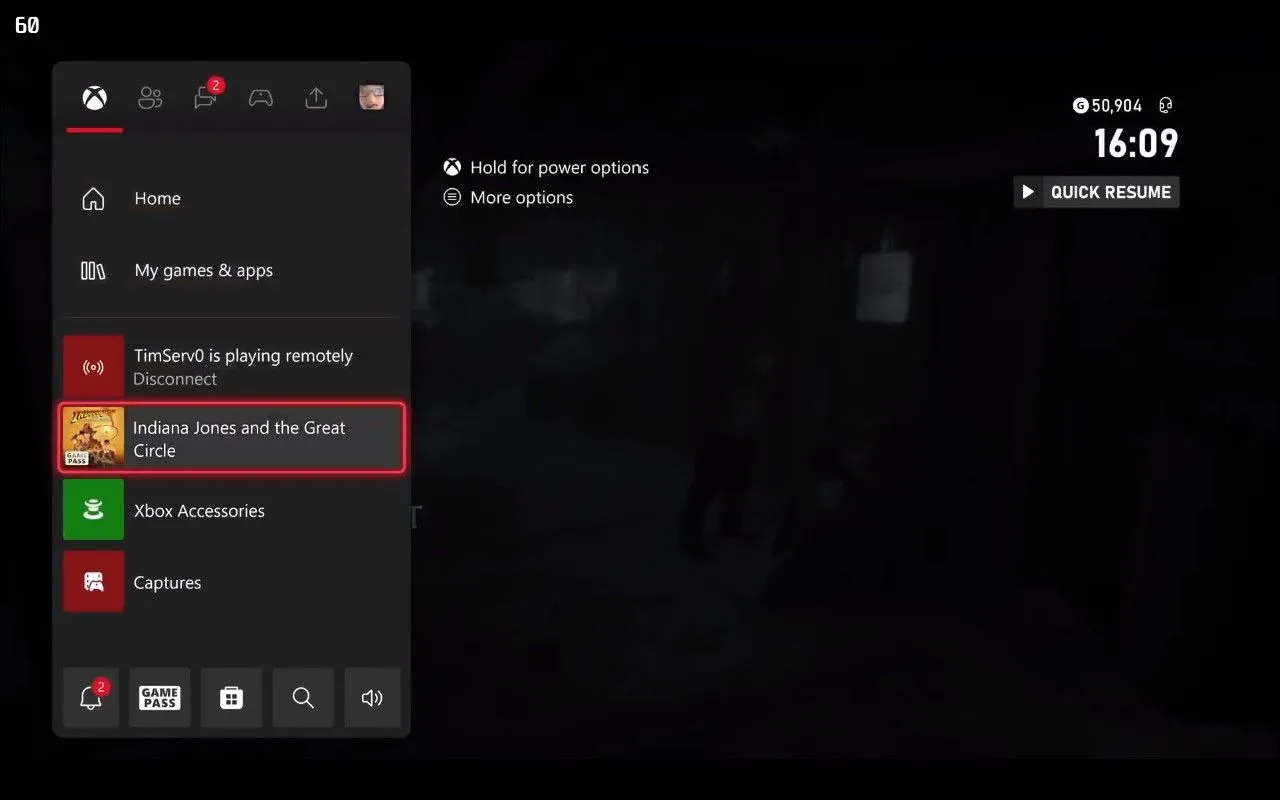 Ứng dụng Greenlight đang truyền phát trò chơi từ Xbox sang Mac, minh họa khả năng streaming game trên Mac.