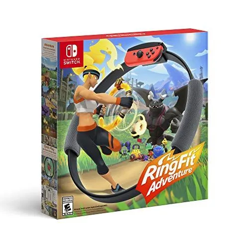 Vòng Ring-Con và phụ kiện dây đeo chân của Ring Fit Adventure, hướng dẫn tương thích với Switch 2